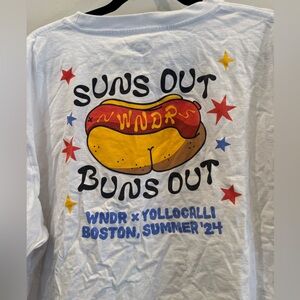 WNDR Museum Suns Out Buns Out Graphic Tee, Summer 2024